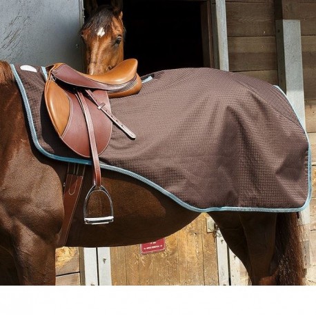 Couvre reins imperméable doublé polaire pour cheval