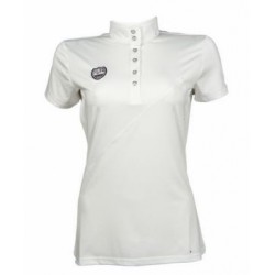 Polo de concours -Global Team-, 1/4 manche femme HKM