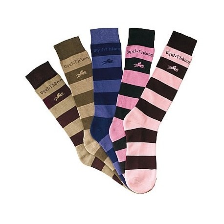 Chaussettes EQUI-THÈME rayées