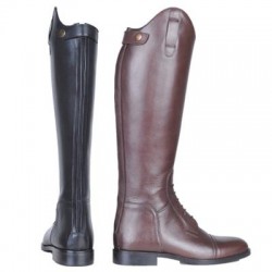 Bottes en cuir HKM Spain courtes / larges