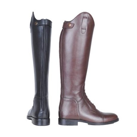 Bottes en cuir HKM Spain courtes / larges