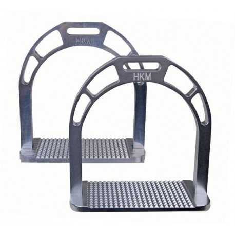 Étriers en aluminium avec plancher incliné Pro HPS Equestro - www